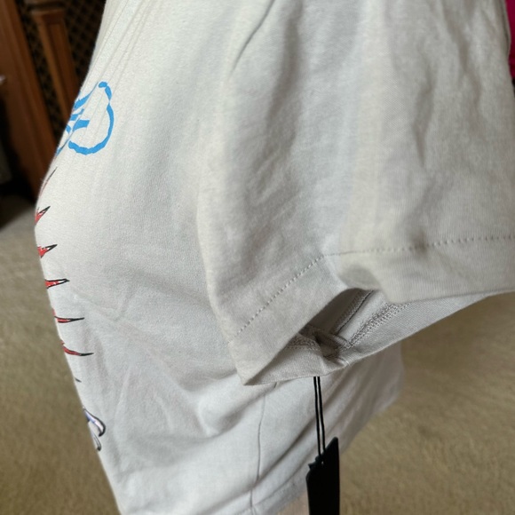 BNWT Ed Hardy Vintage 2000 Style Panther Tattoo Graphic Cropped T -Shirt. Large - Picture 4 of 9